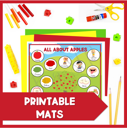 All About Apples Early Language Preschool Books & Activities Sept Speech Therapy