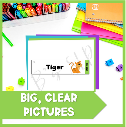 G Articulation Printable Strip Flashcards for Speech Therapy