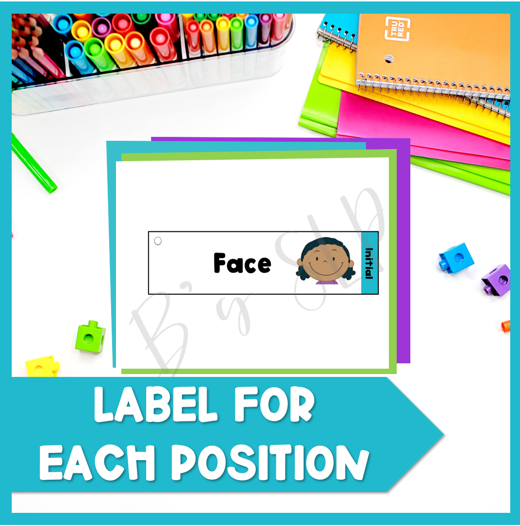 F Articulation Printable Strip Flashcards for Speech Therapy