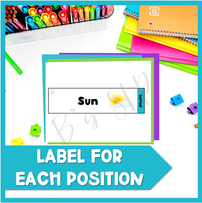 S Articulation Printable Strip Flashcards for Speech Therapy