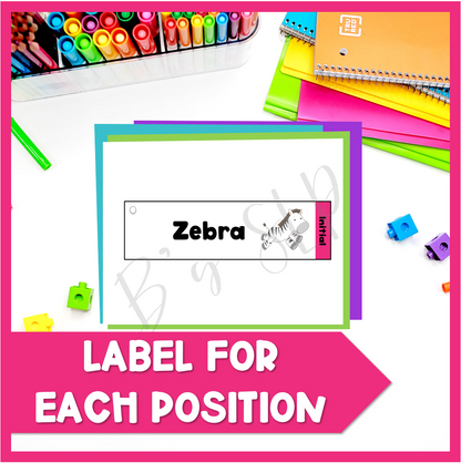 Z Articulation Printable Strip Flashcards for Speech Therapy