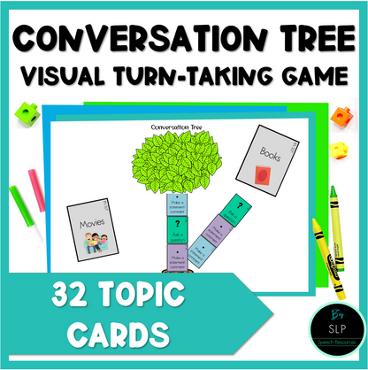 Conversation Game Speech Therapy Visual Turn Taking Skills Activity