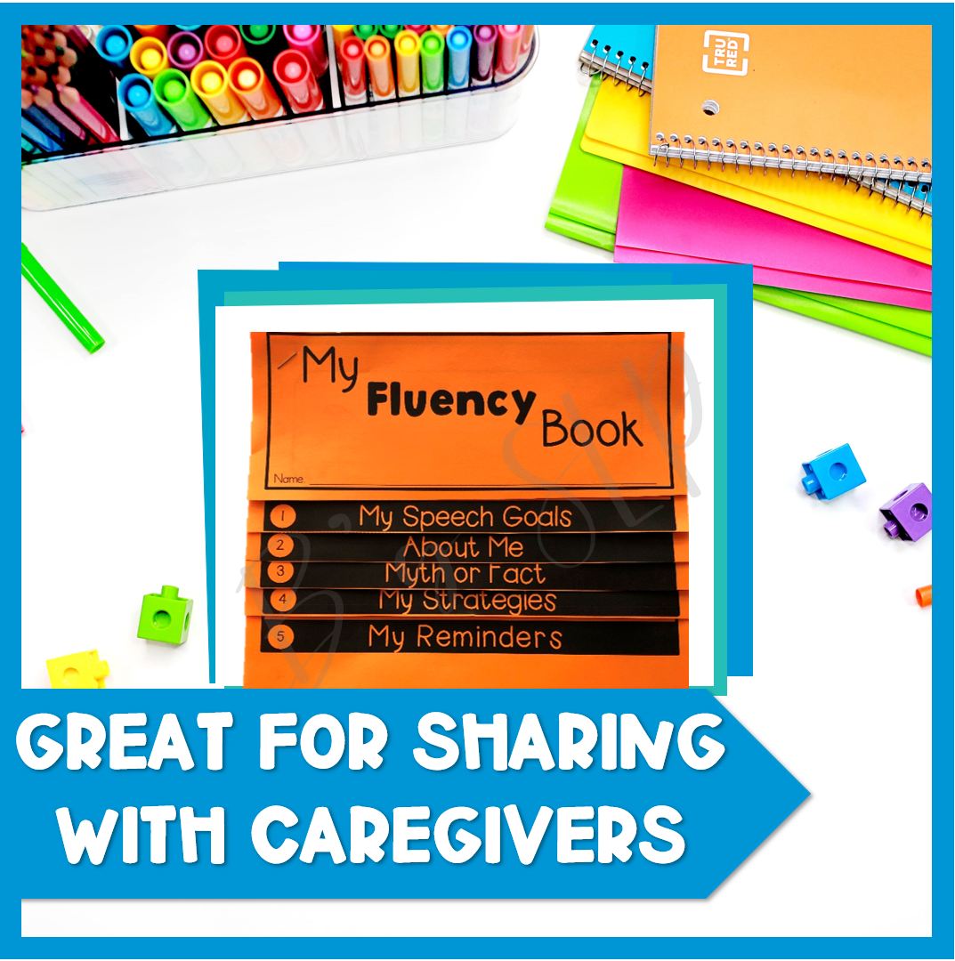 Stuttering Fluency Flipbook and Strategies Activity Speech Therapy