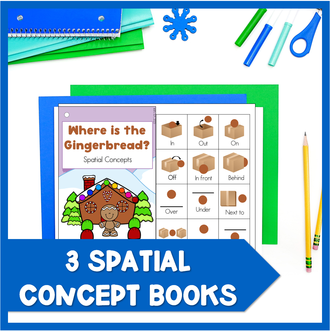 Where is the Gingerbread? Spatial Concept Preposition Books Speech Therapy