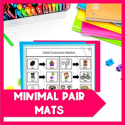 Initial Consonant Deletion Activity Speech and Language