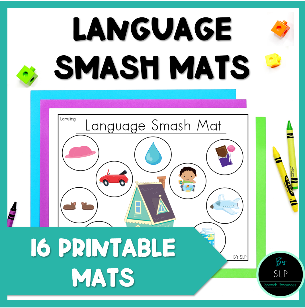 Language Basic Concepts Smash Mats Activities Speech Therapy