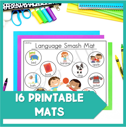 Language Basic Concepts Smash Mats Activities Speech Therapy