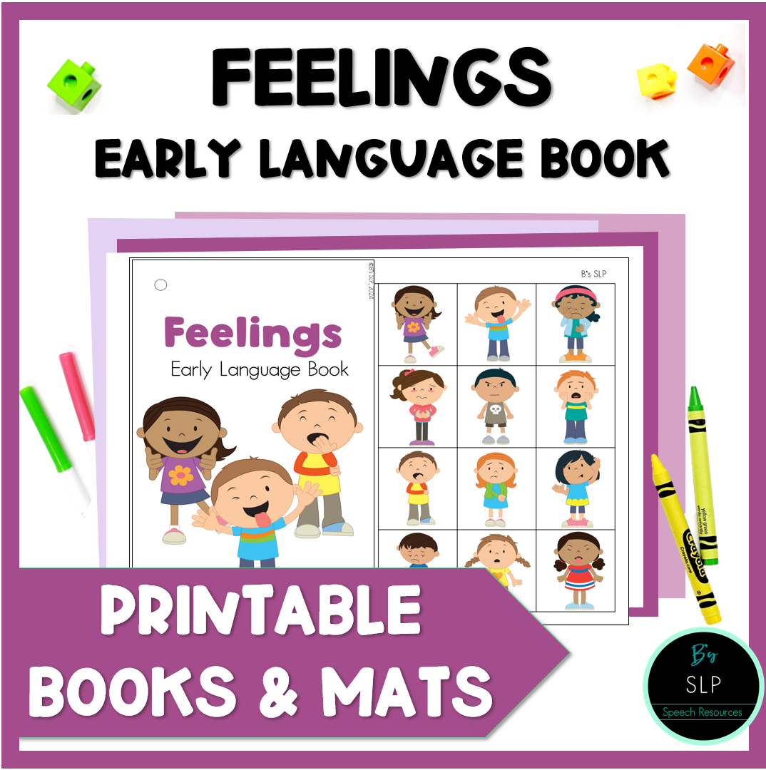 Feelings and Emotions Social Skills Books and Activities Speech Therapy