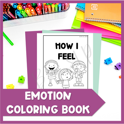 Identifying Emotions and Feelings Chart, Poster, Game Activities Speech Therapy