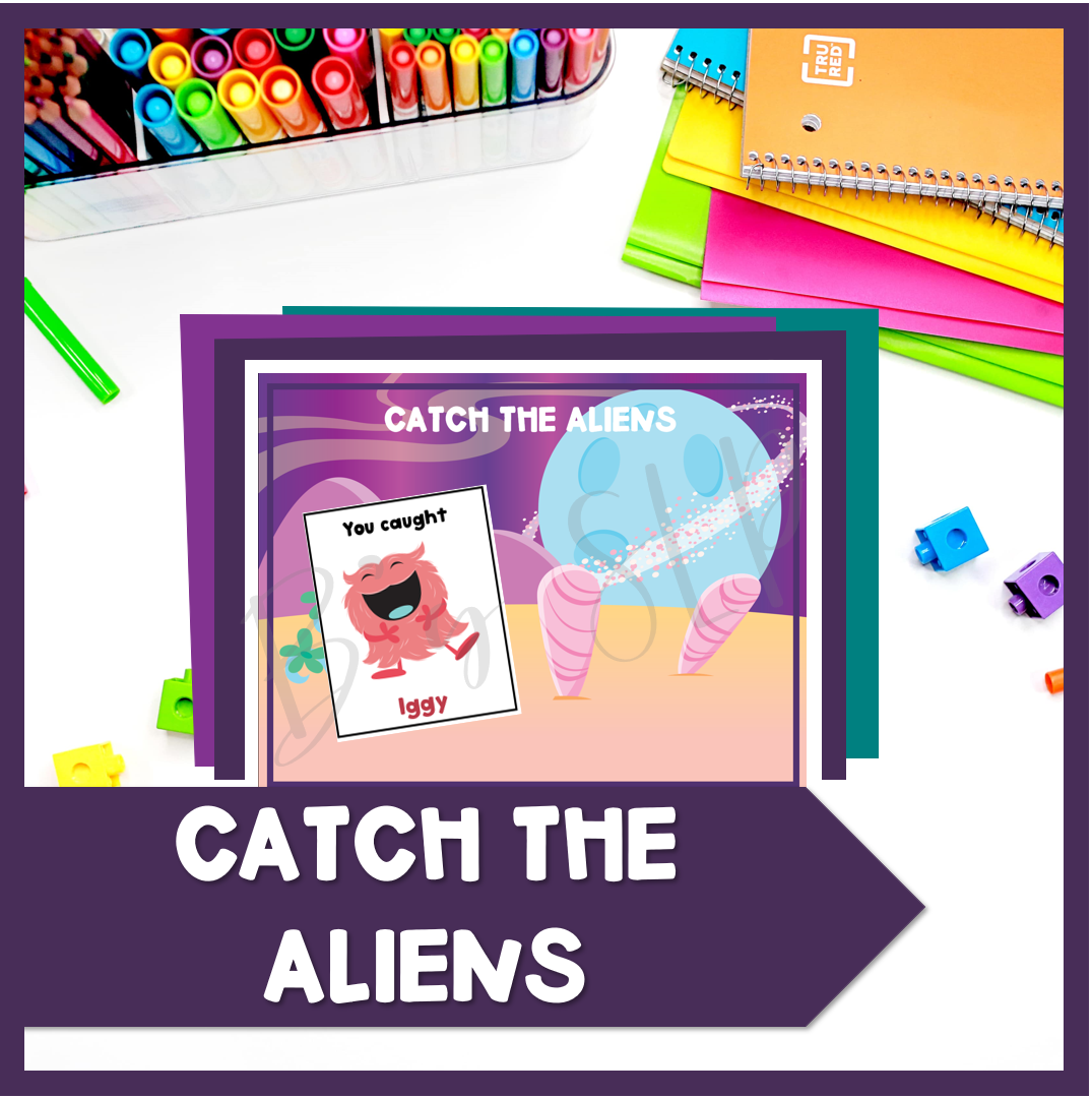 Outer Space Alien Game Activities Speech Therapy